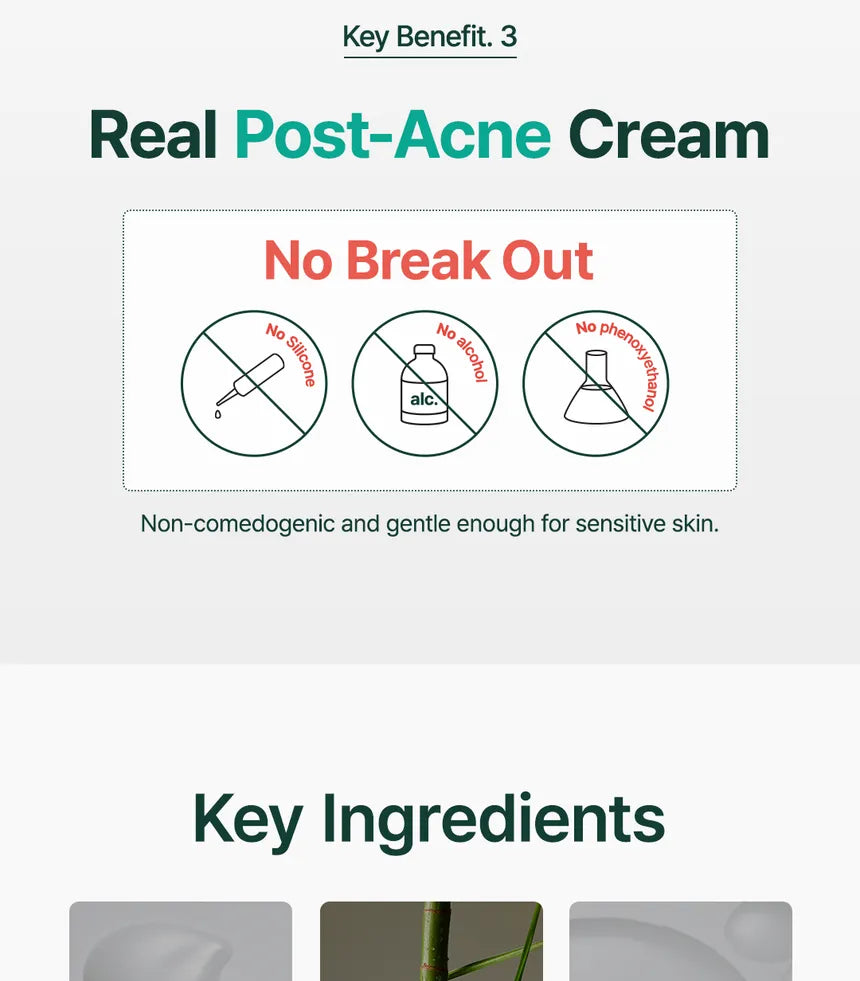 Purito SEOUL - Crème Puissante au Bambou et Panthénol - Crème réparatrice au bambou